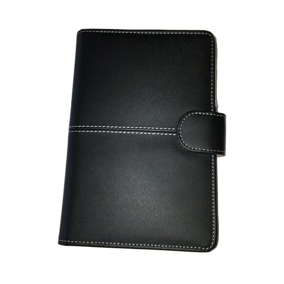 Black Faux Leather Kindle 3 Keyboard Case Cover - Picture 1 of 5